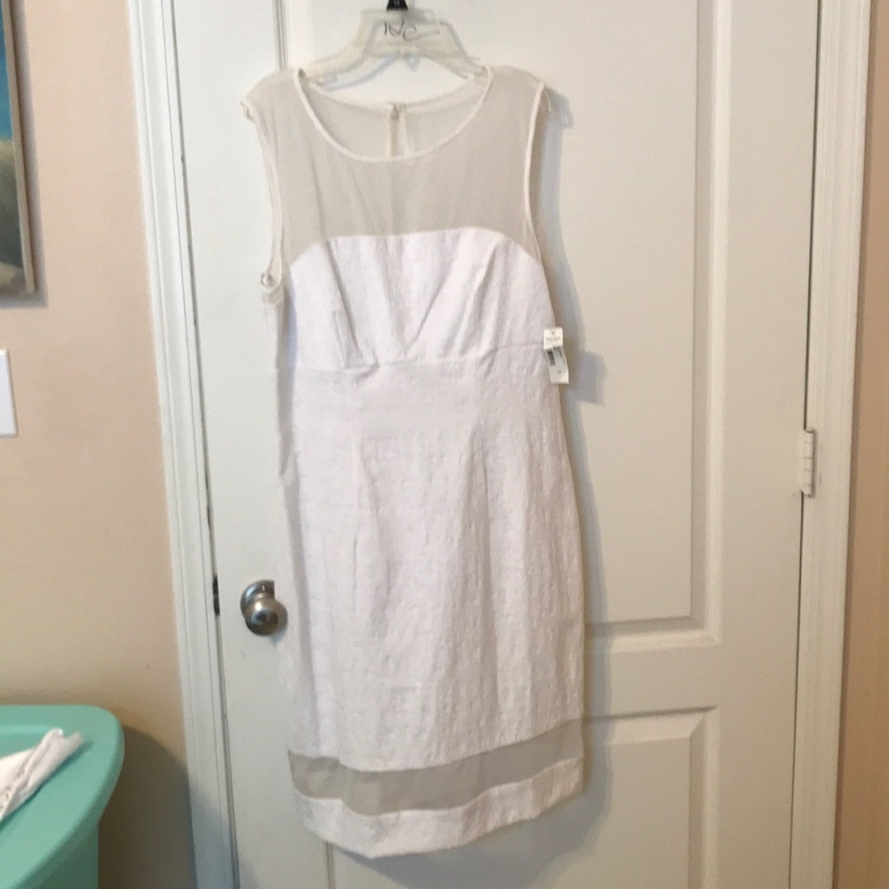 White Mini dress